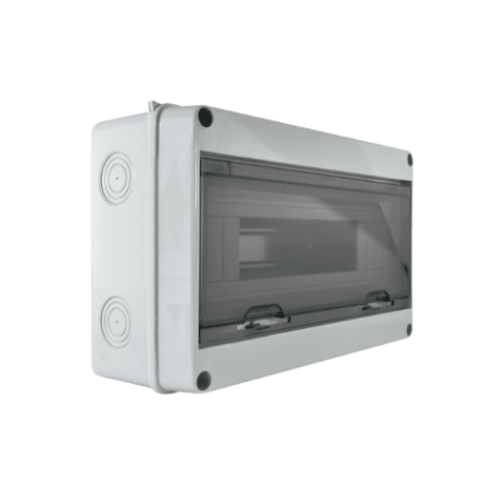Tablero Exterior Sobrepuesto PVC IP65 18 Polos - Lexo - Imagen Principal