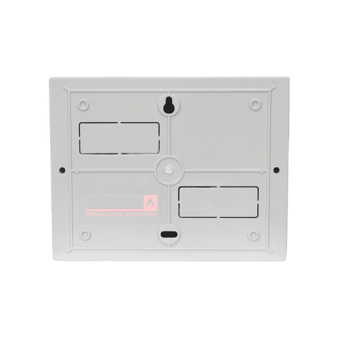 Tablero Plastico 12 Mod. Sobrep. Libre Halog. Tapa Humo - Lexo - Vista 6