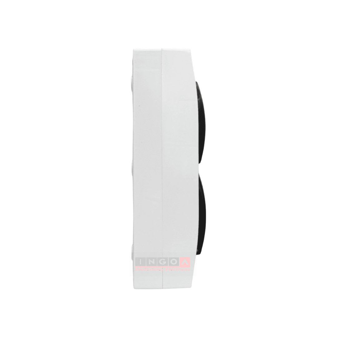 Tablero Plastico 24 Mod. Sobrep. Libre Halog. Tapa Humo - Lexo - Vista 4