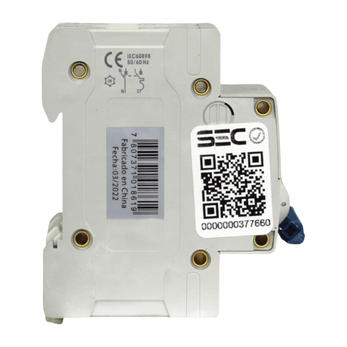 Int. Automatico Lexo Omnipolar 2x16A 6KA Curva C3