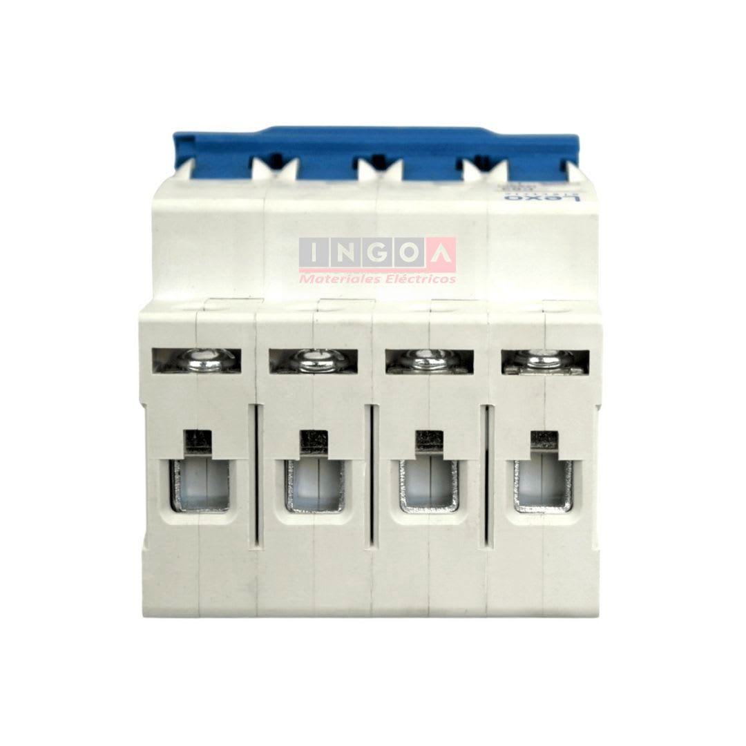 Int. Automatico Lexo 4x10A 6KA Curva C - Vista 6