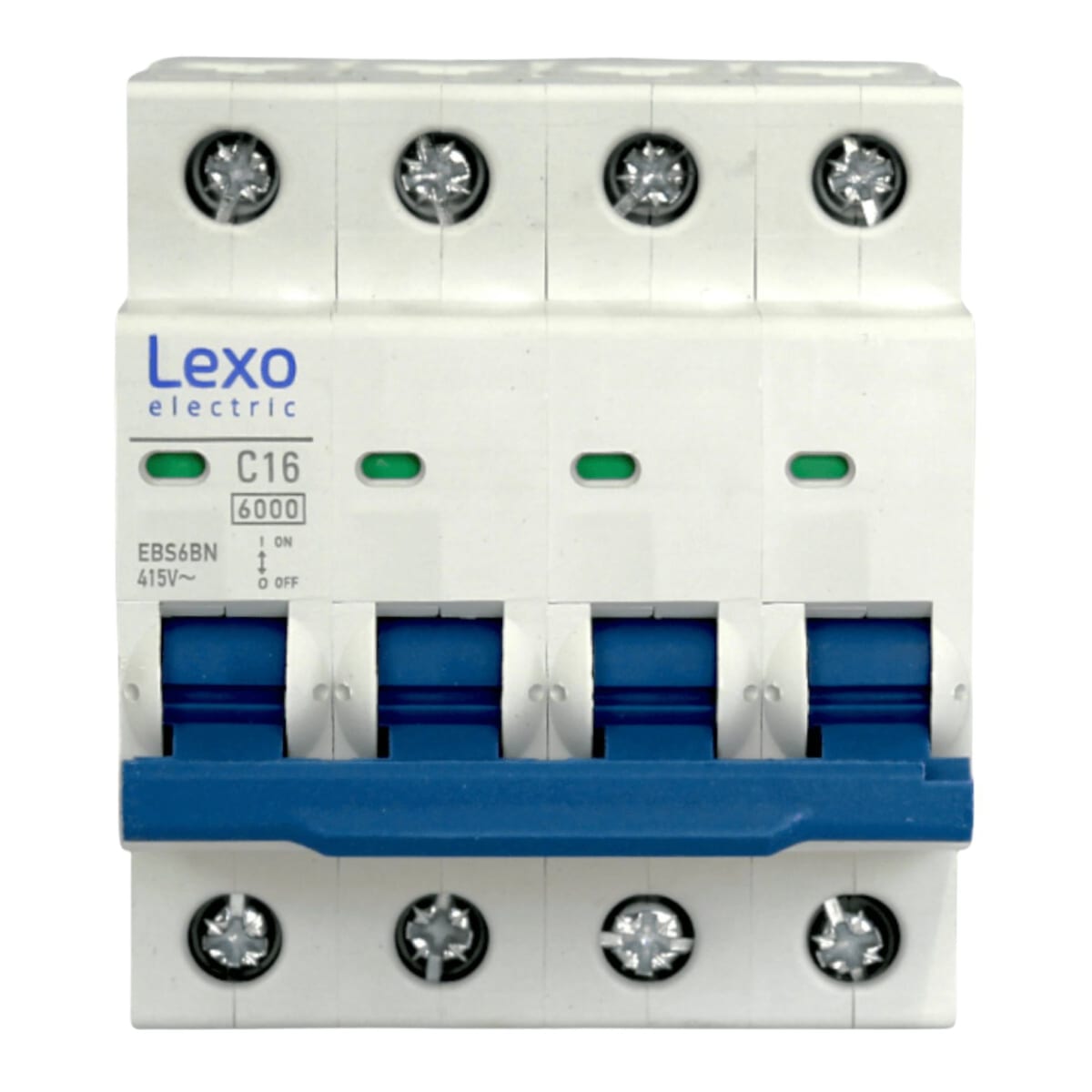 Int. Automatico Lexo 4x16A 6KA Curva C 2