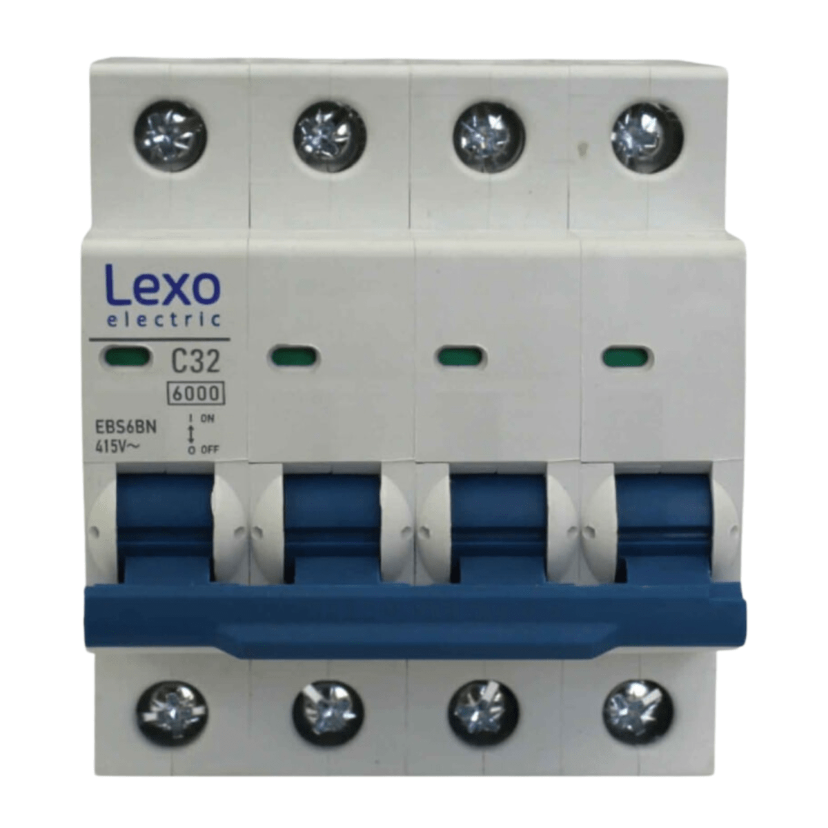 Int. Automatico Lexo 4x32A 6KA Curva C - Vista 2