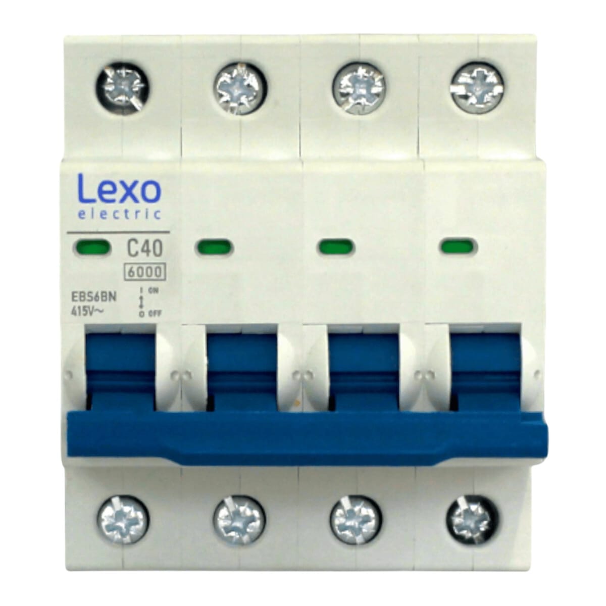 Int. Automatico Lexo 4x40A 6KA Curva C - Vista 2