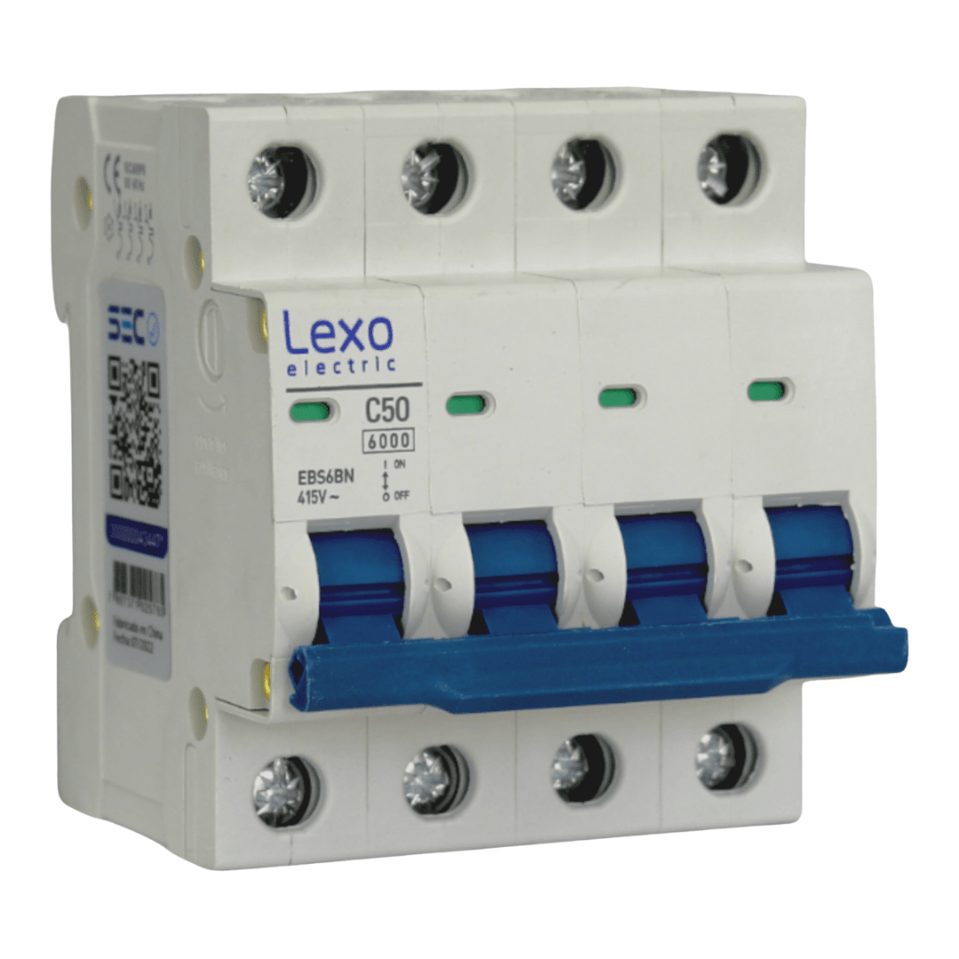 Int. Automatico Lexo 4x50A 6KA Curva C 0