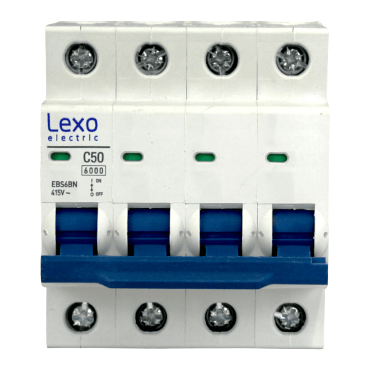 Int. Automatico Lexo 4x50A 6KA Curva C - Vista 2