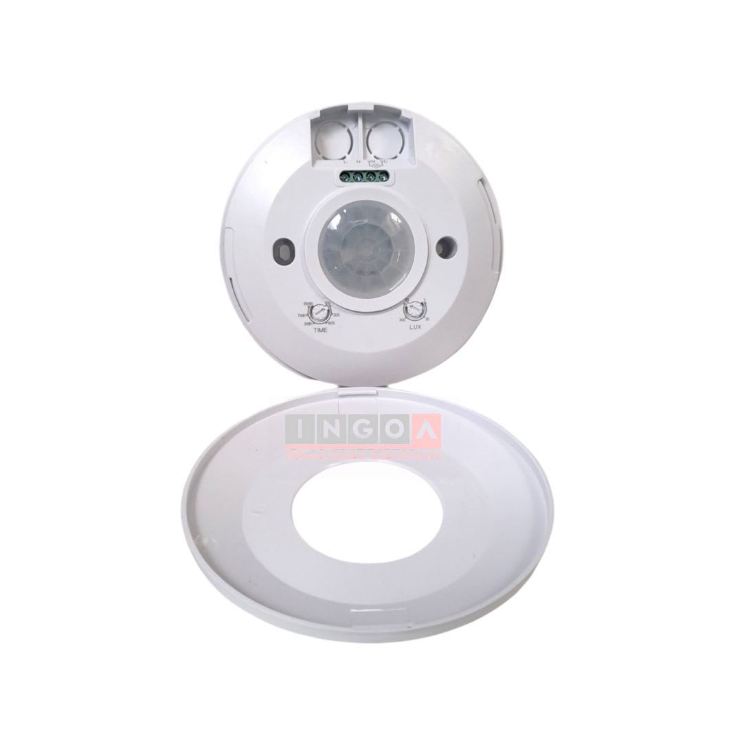 Sensor de Movimiento 360° Sobrep. Infrarrojo 10seg-15min IP20-VKB4