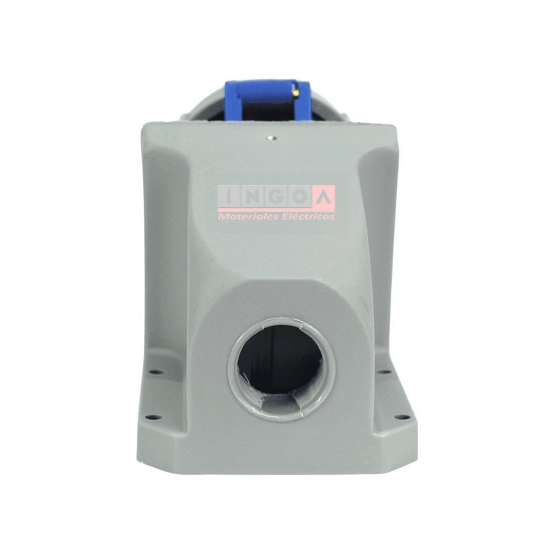 Enchufe Ind. Hembra Sobrepuesta 2P+T 16A 220V IP67 - Lexo5