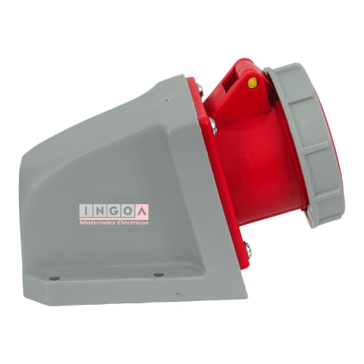 Enchufe Ind. Hembra Sobrepuesta 3P+N+T 16A 380V IP67 - Lexo4