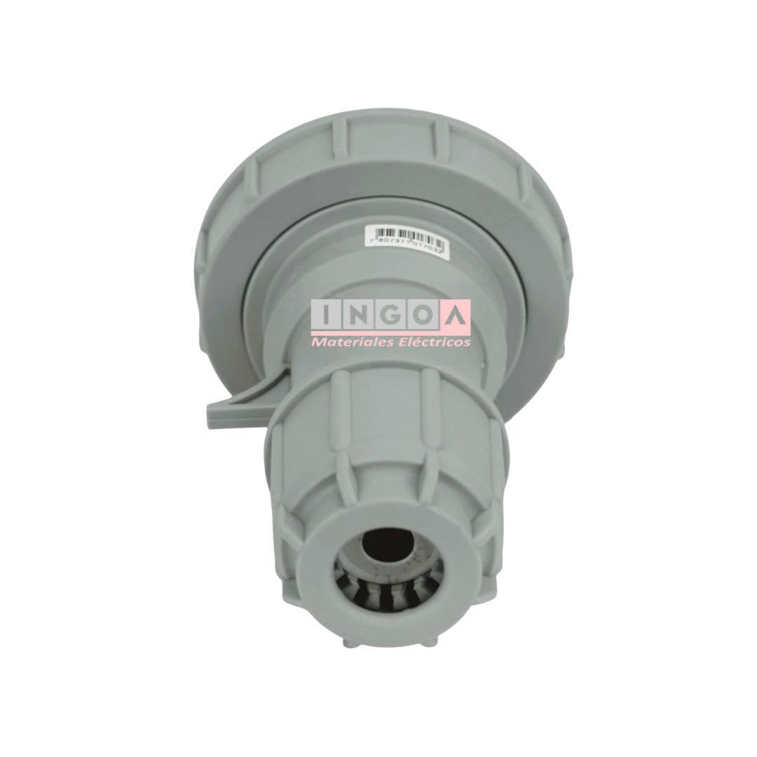 Enchufe Ind. Macho Volante 3P+T 32A 380V IP67 - Lexo4