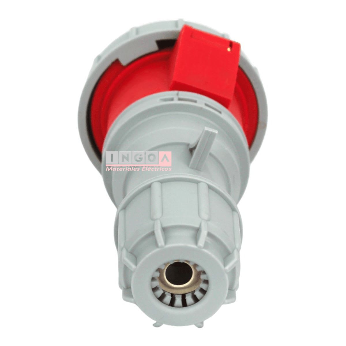 Enchufe Ind. Hembra Volante 3P+N+T 32A 380V IP67 - Lexo - Vista 5