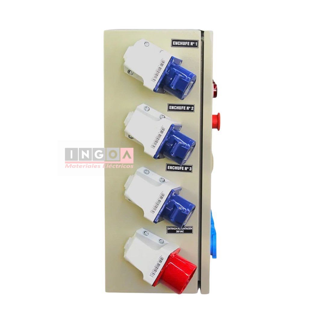 Tablero de Faena Metálico 1 puerta 600X500X200mm 220V-380V6