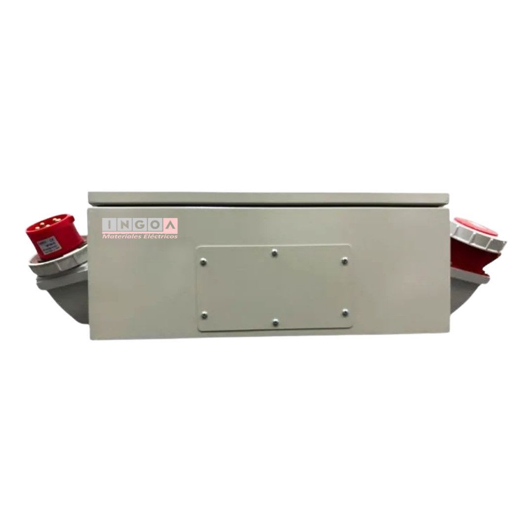 Tablero de Faena Metálico 2 puertas 600X500X200mm 220V-380V Lexo - Vista 9