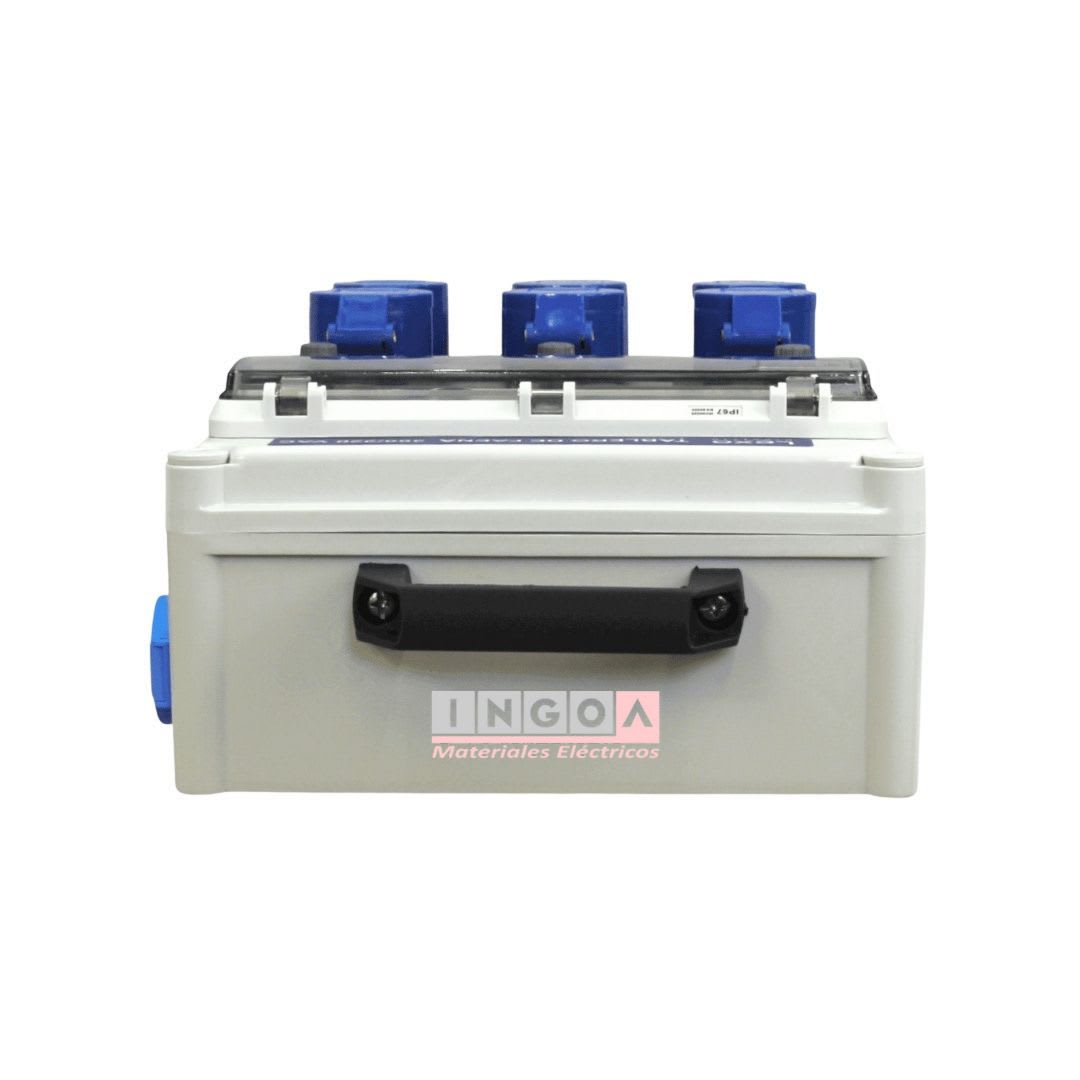 Tablero de Faena Portatil C/Parada de Emergencia IP65 LEXO6