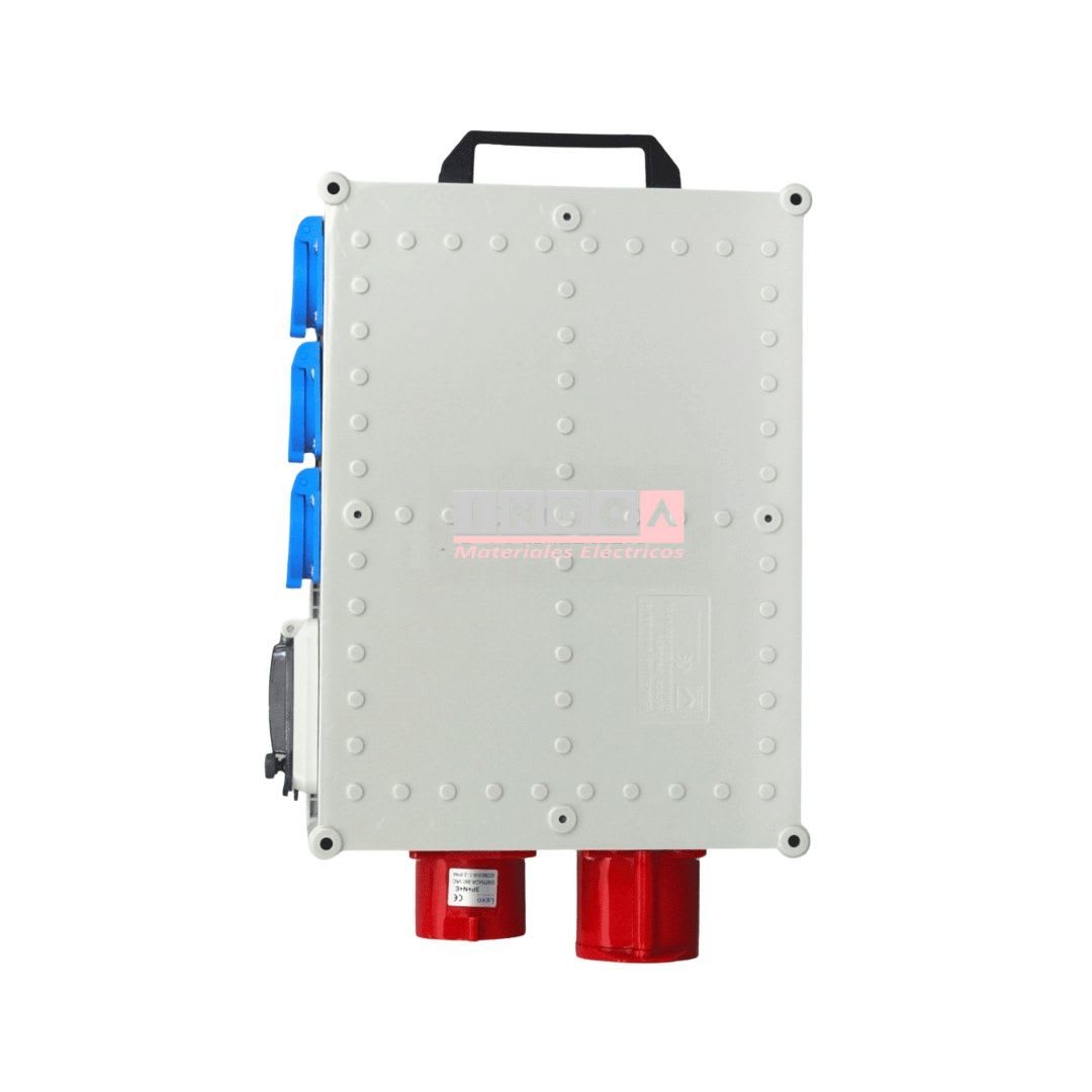 Tablero de Faena Portatil C/Parada de Emergencia IP65 LEXO7