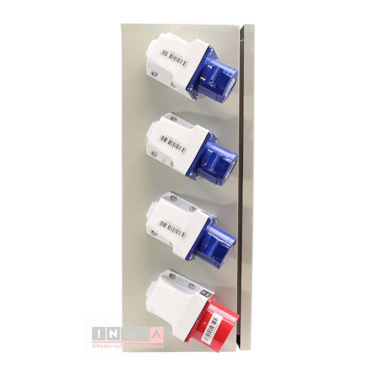 Tablero de Faena Metálico 2 puertas 500X400X200mm 220V-380V - Vista 5
