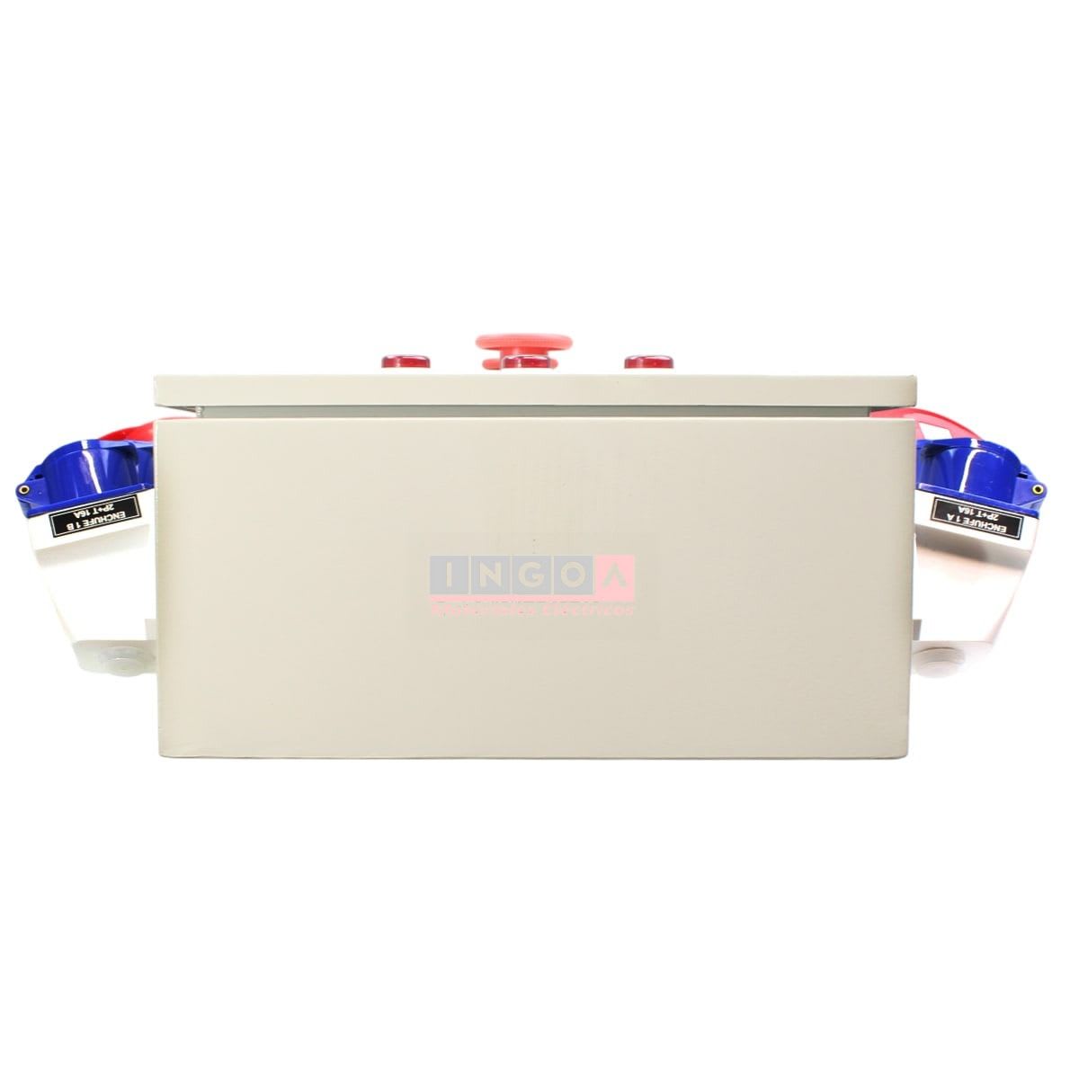 Tablero Metálico de Faena 2 puertas 500X400X200mm 220V-380V8