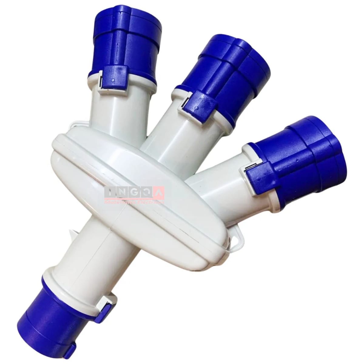 Enchufe Ind. Derivacion 3 Hembras 2P+T 16A 230V IP44 Pulpo - Scame - Vista 6