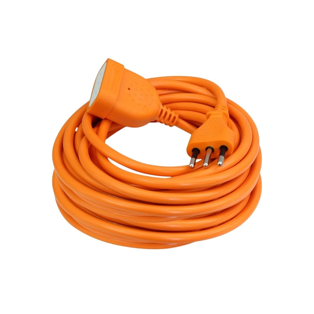 Alargador Electrico Naranja 20 Mts 2P+T 2500W 10A 250V - Imagen Principal