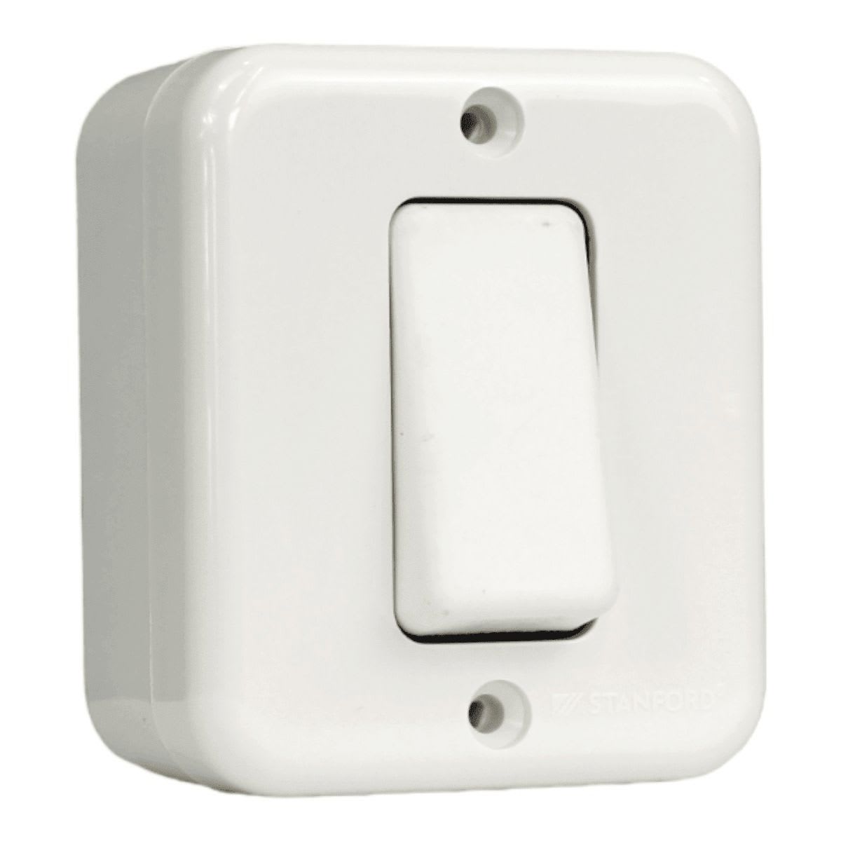 Interruptor Sobrepuesto 9/12 10A Casquete - Stanford 0