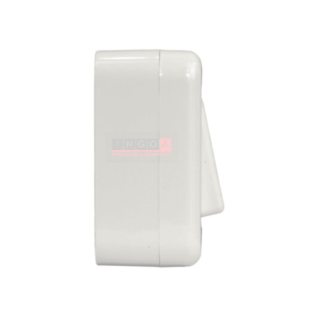 Interruptor Simple Sobrepuesto 9/12 + Enchufe Simple 10A - Stanford3