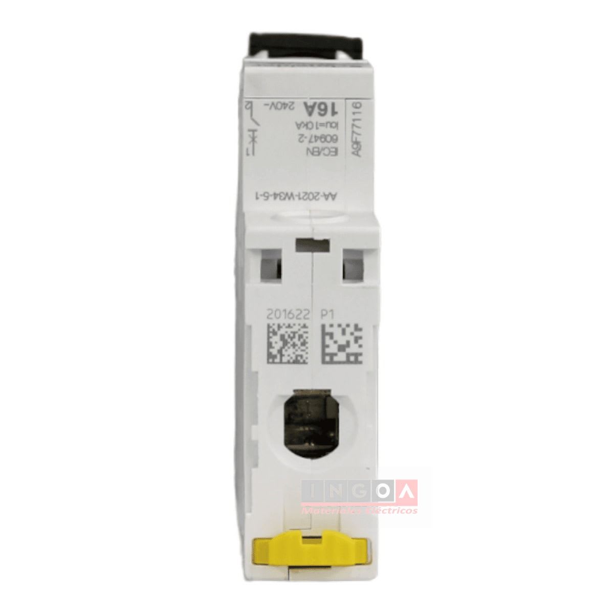 Int. Automatico Schneider IC60N - 1x16A 10KA C Acti9 A9F771167