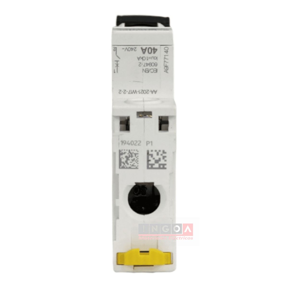 Int. Automatico Schneider IC60N - 1x40A 10KA C Acti9 A9F771407
