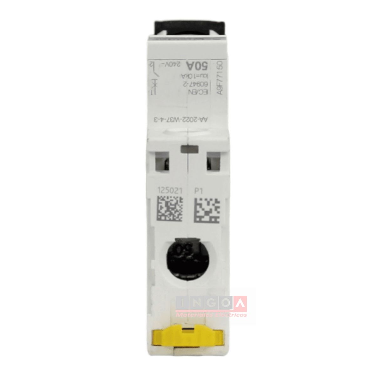 Int. Automatico Schneider IC60N - 1x50A 10KA C Acti9 A9F771507