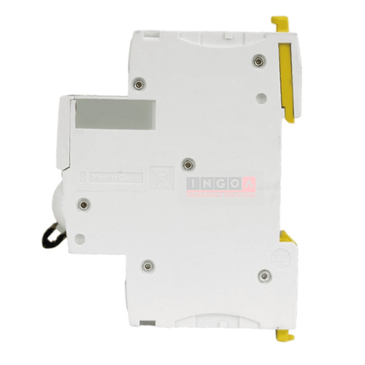 Int. Automatico Schneider IC60N - 2x20A 10KA C Acti9 A9F77220 - Vista 3