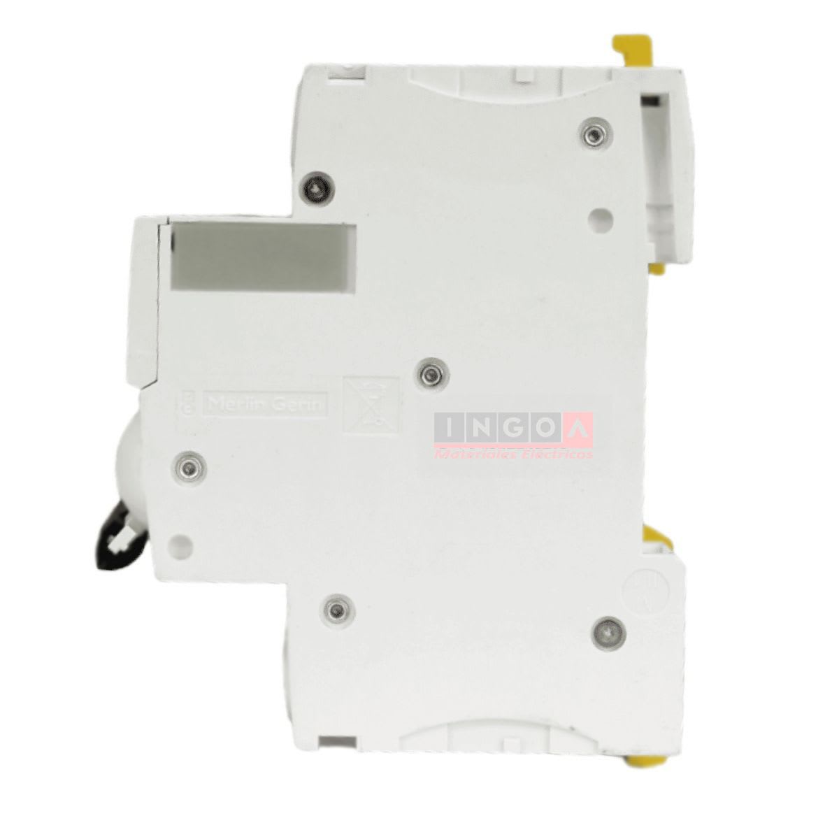 Int. Automatico Schneider IC60N - 2x63A 10KA C Acti9 A9F77263 - Vista 3