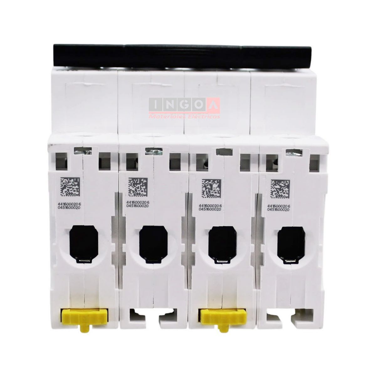 Int. Automatico Schneider IC60N - 4x16A 10KA C Acti9 A9F77416 - Vista 7