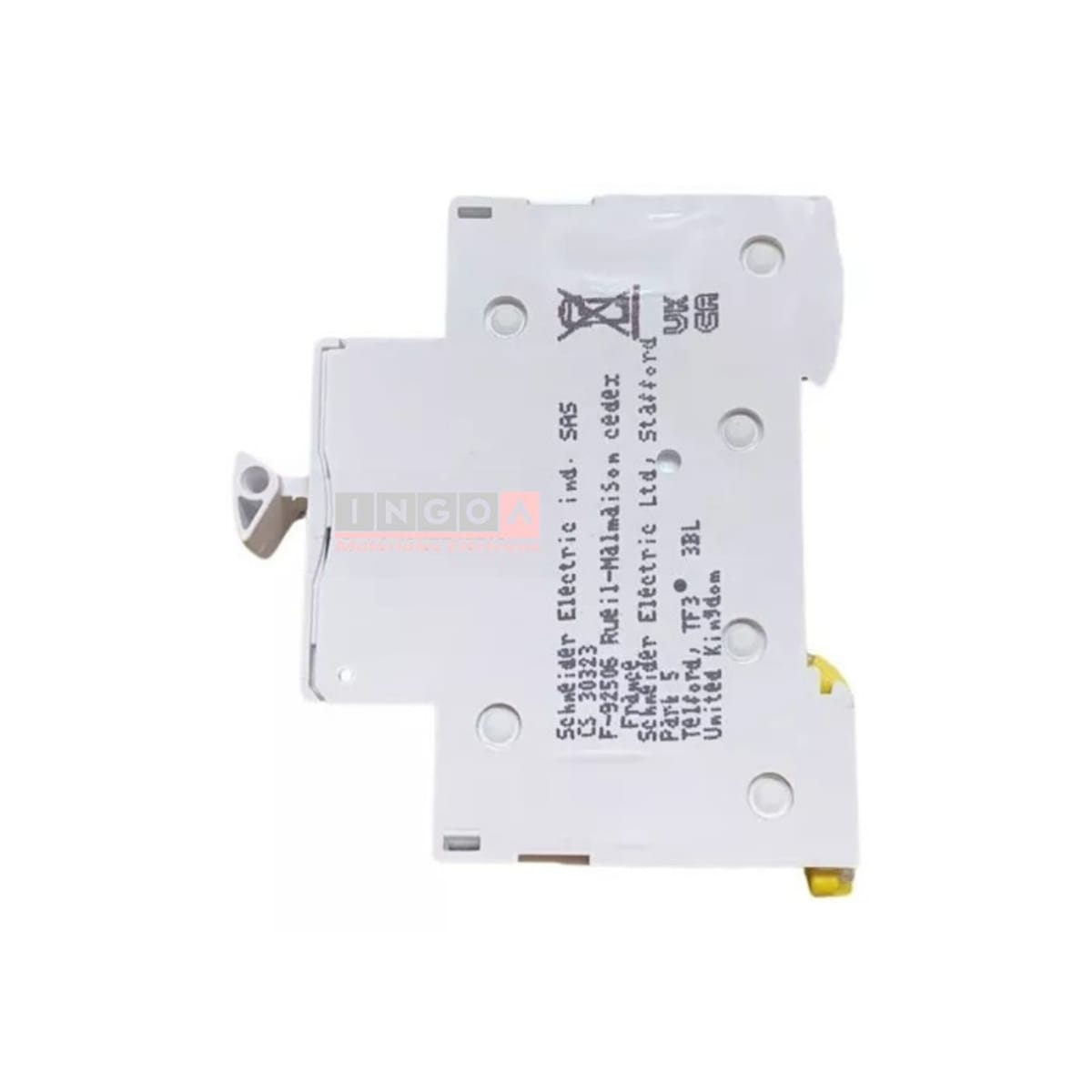 Portafusible 1P 10x38mm 1x32A, 500V S/Fusible - Schneider - Vista 5