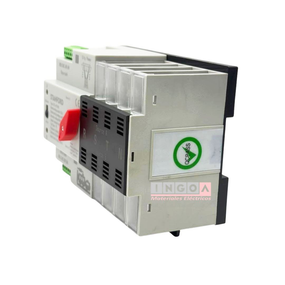 Switch de Transferencia Automatica 4 Polos 100A ATS-4P63 Stanford3
