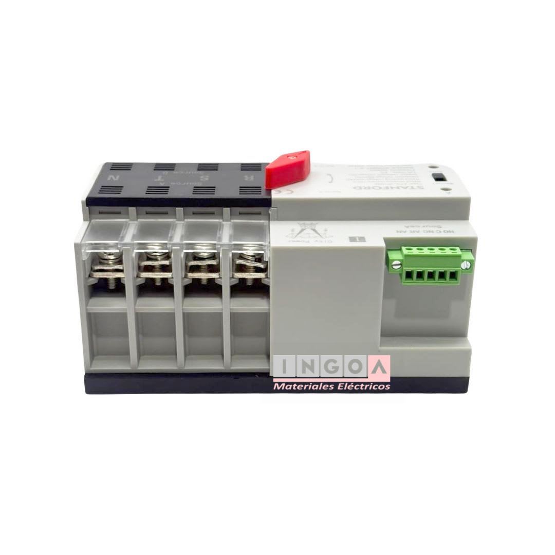 Switch de Transferencia Automatica 4 Polos 100A ATS-4P63 Stanford5