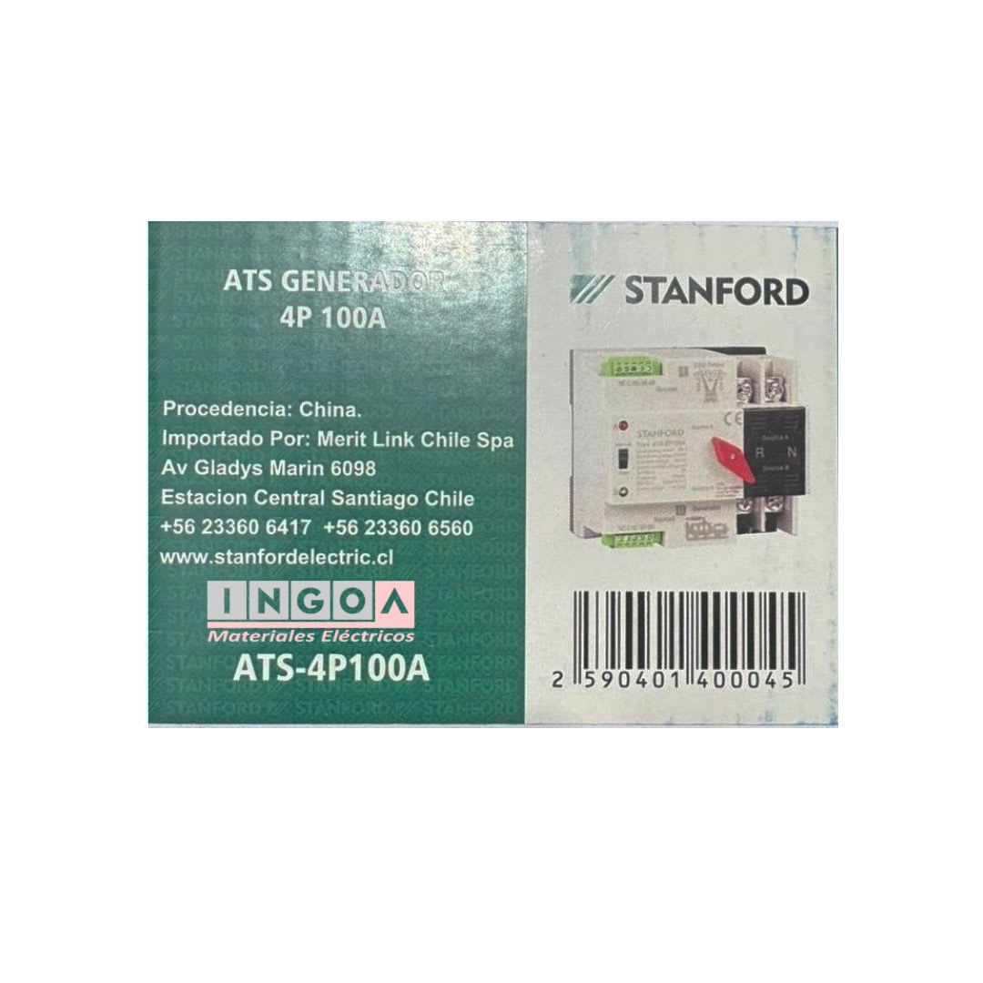 Switch de Transferencia Automatica 4 Polos 100A ATS-4P63 Stanford7
