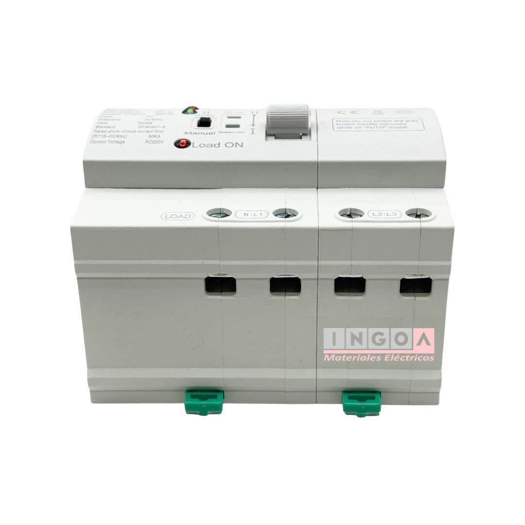 Switch de Transferencia Automatica 4 Polos 63A ATS-4P63 Stanford5