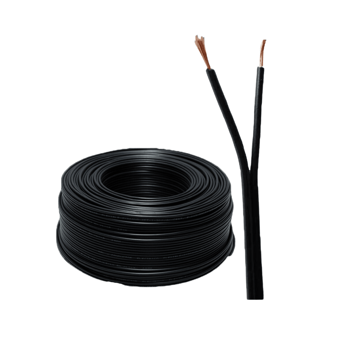 Cable SPT (Paralelo) 2X20 AWG Negro - Rollo 100 Mts - Imagen Principal