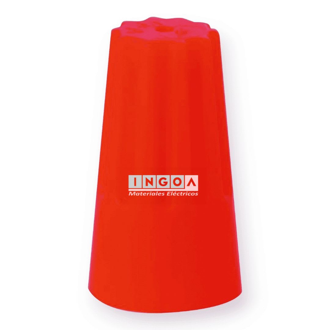 Conector Conico Rojo N°66 X 100un2