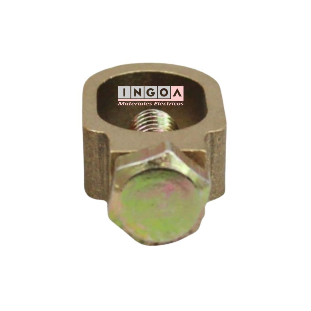 Conector Bronce Barra Tierra 1/2'' - 5/8''4