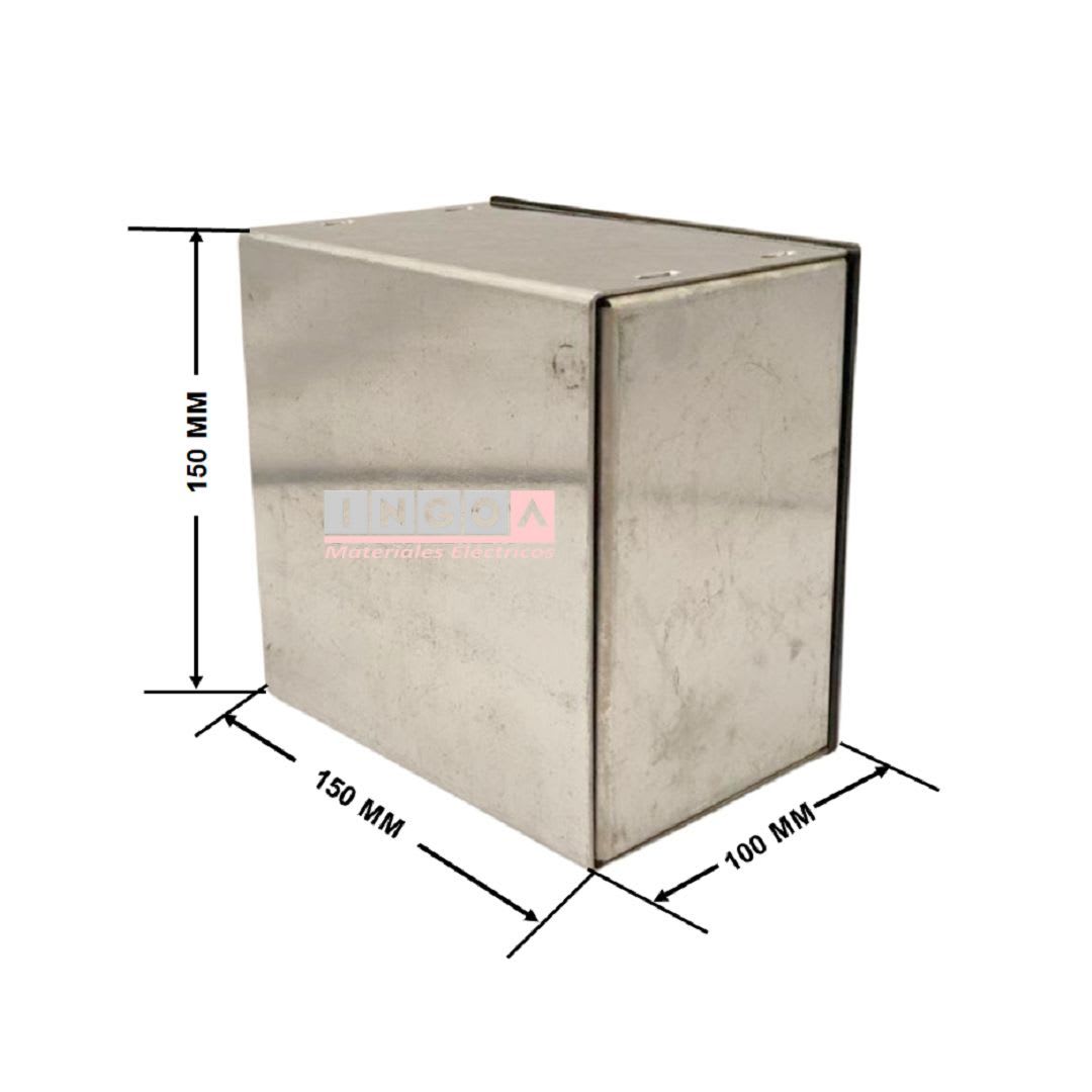 Caja Metalica Pregalvanizada Lisa B15 150X150X100MM S/Nocaut5