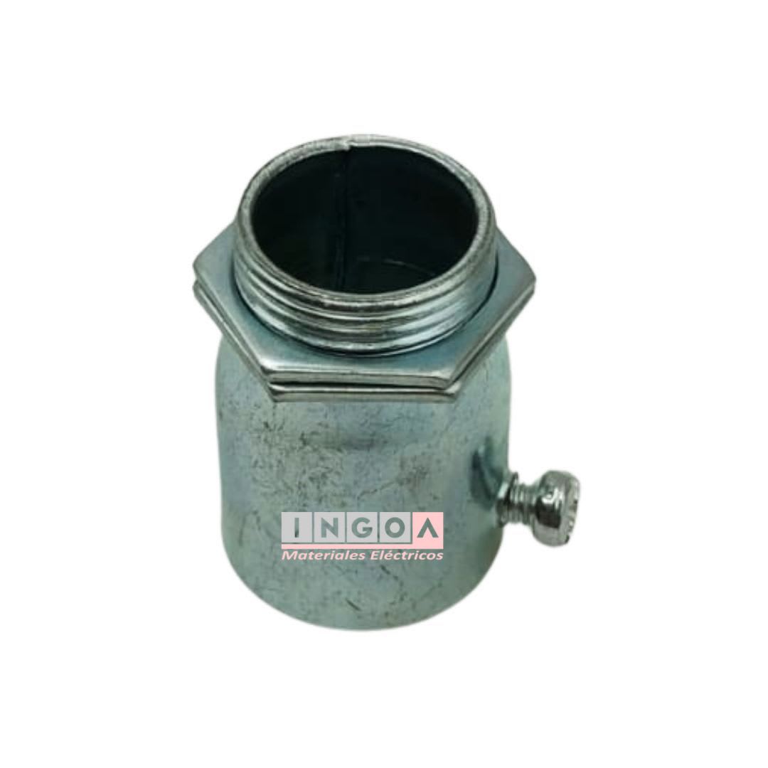 Conector Terminal EMT 25MM - Vista 3