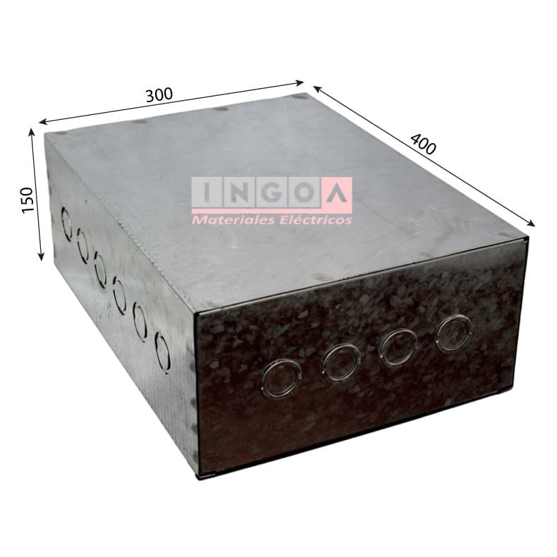 Caja Metalica Pregalvanizada C34 400X300X150MM 2