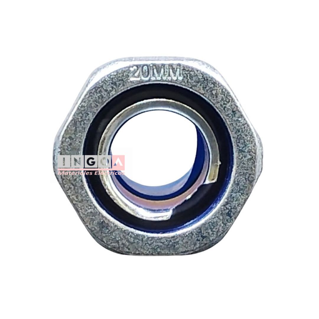 Conector Recto 20MM Para Tubo Flexible5