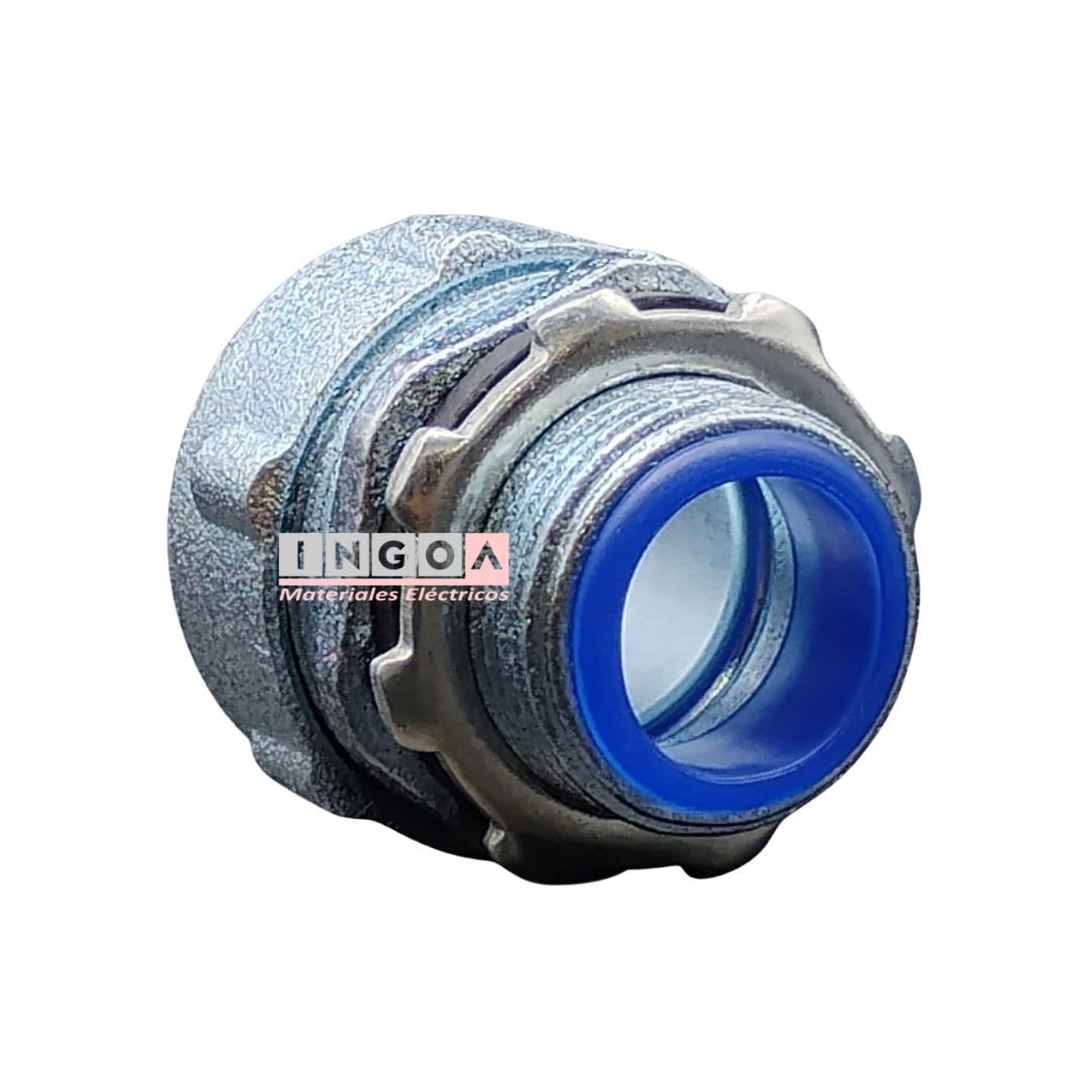 Conector Recto 25MM Para Tubo Flexible - Vista 2