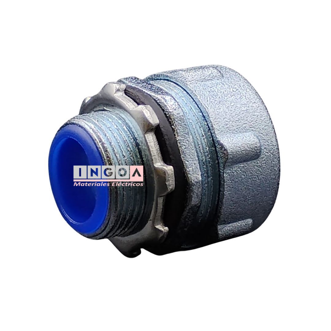 Conector Recto 25MM Para Tubo Flexible - Vista 6