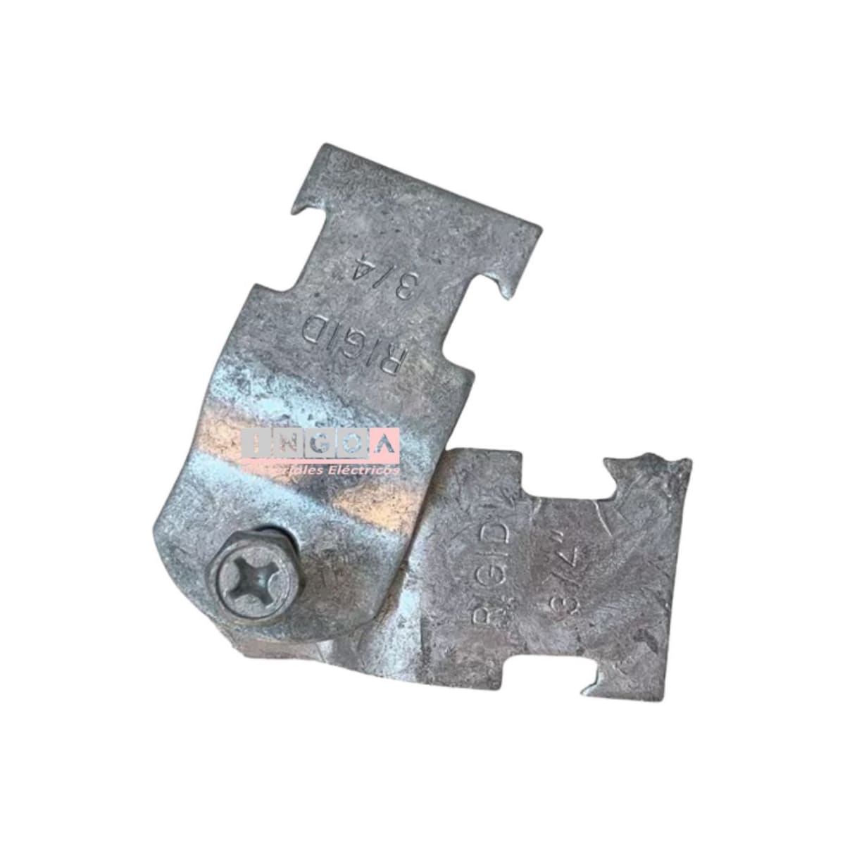 Abrazadera Galvanizada RUC Para Riel Unistrut 25mm (3/4