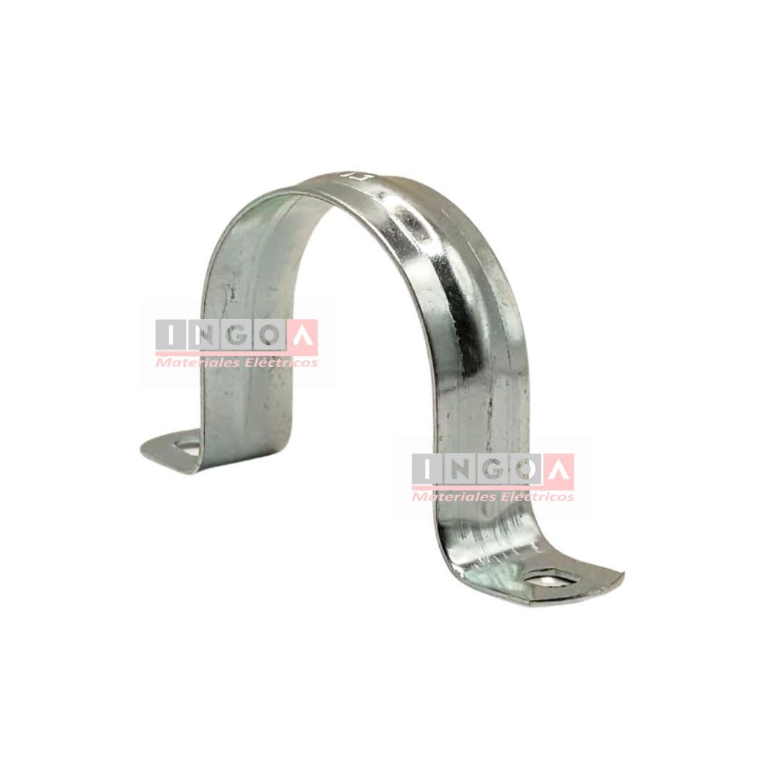 Abrazadera Omega Zincada 25MM2