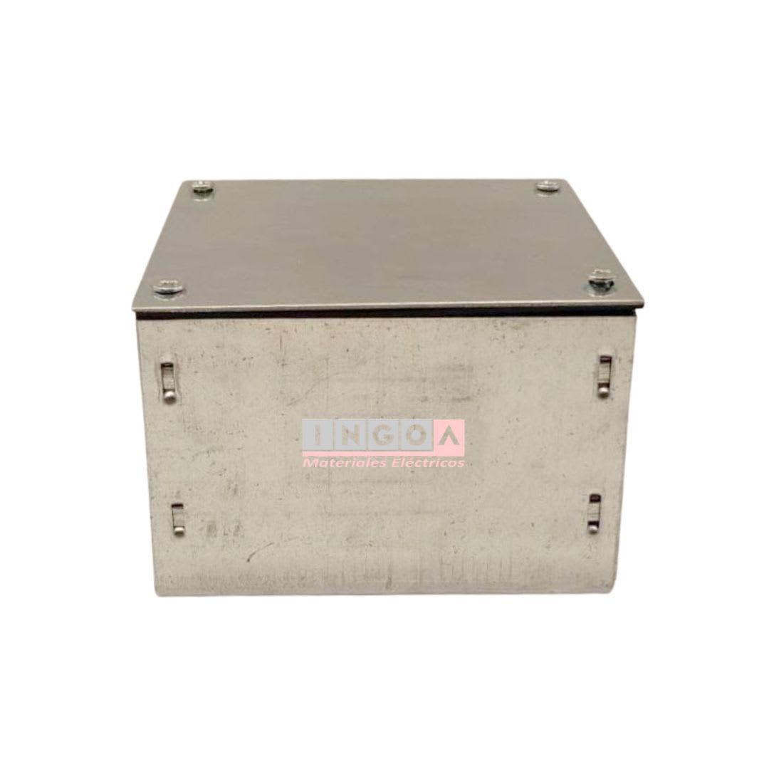 Caja Metalica Pregalvanizada Lisa A11 100X100X65MM S/Nocaut - Vista 3