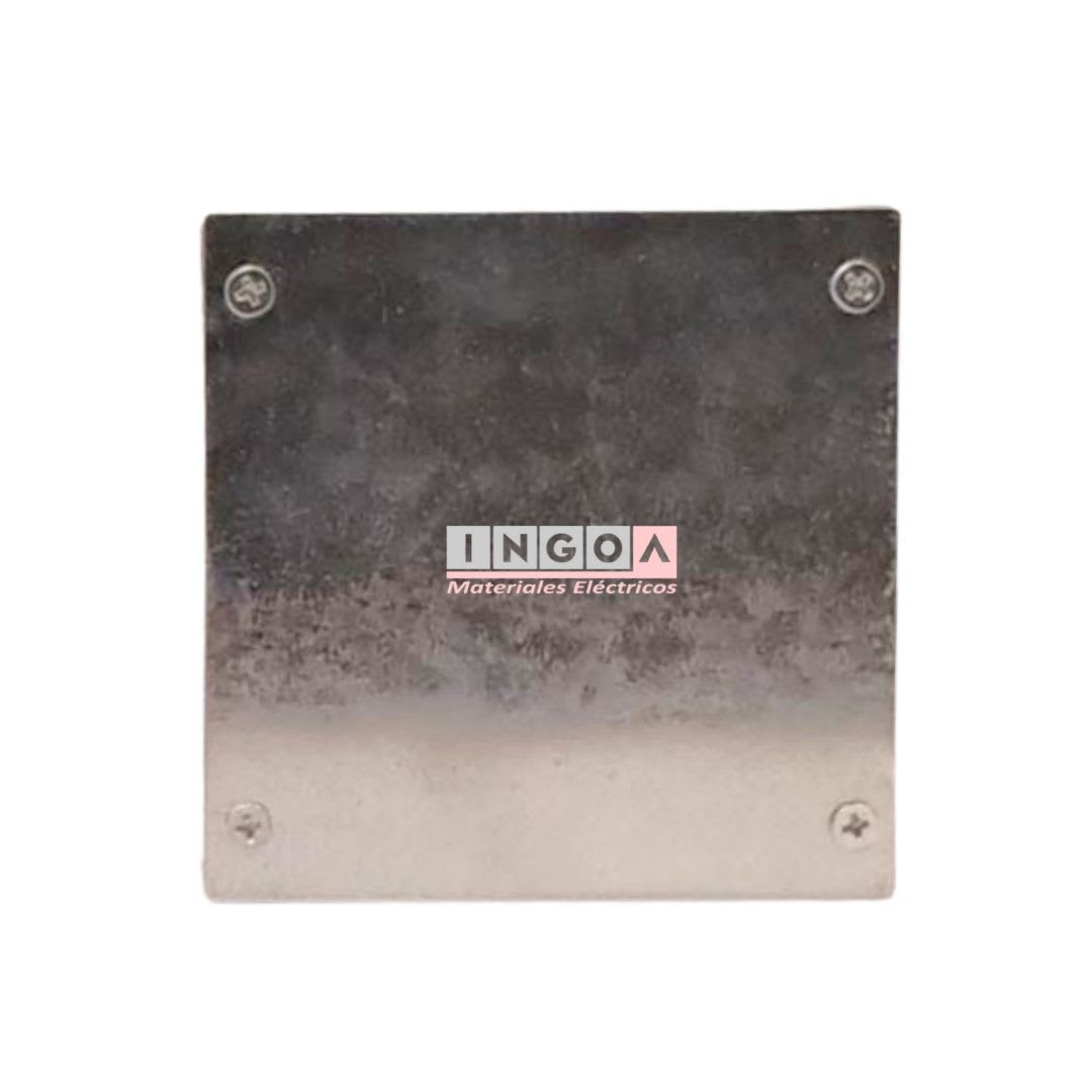 Caja Metalica Pregalvanizada Lisa A11 100X100X65MM S/Nocaut - Vista 8