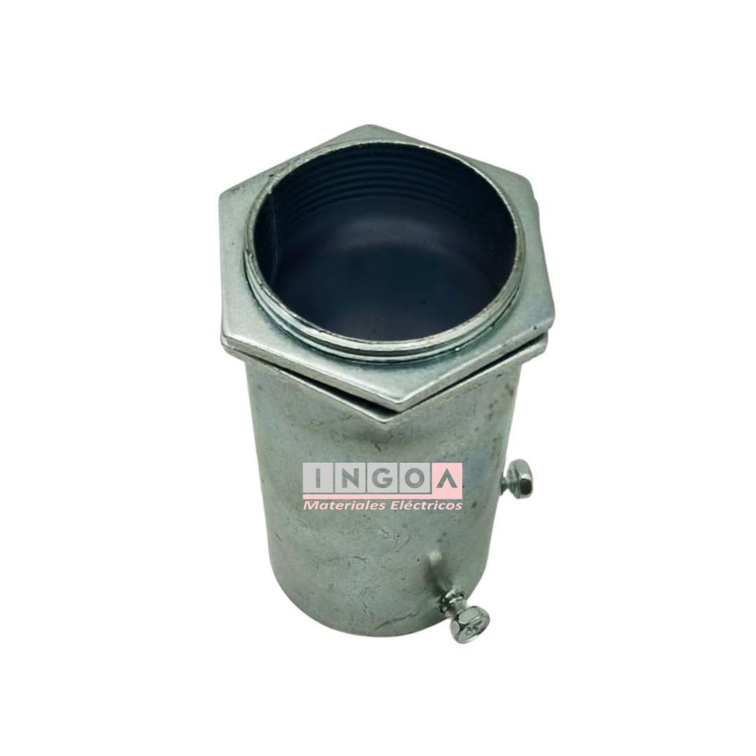 Conector Terminal EMT 40MM - Vista 3